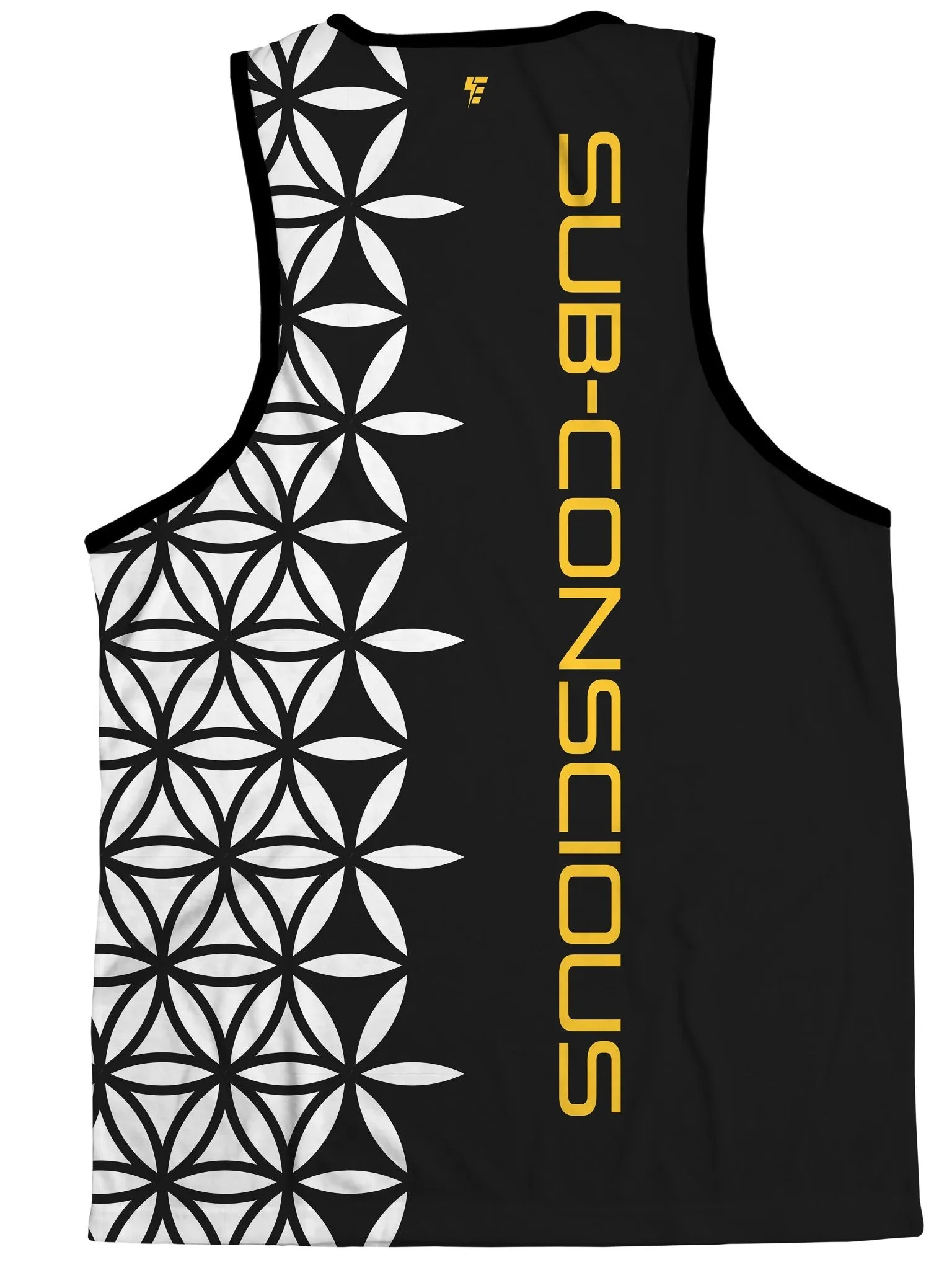Neon Sub-Conscious Flow (Orange) Tank Top