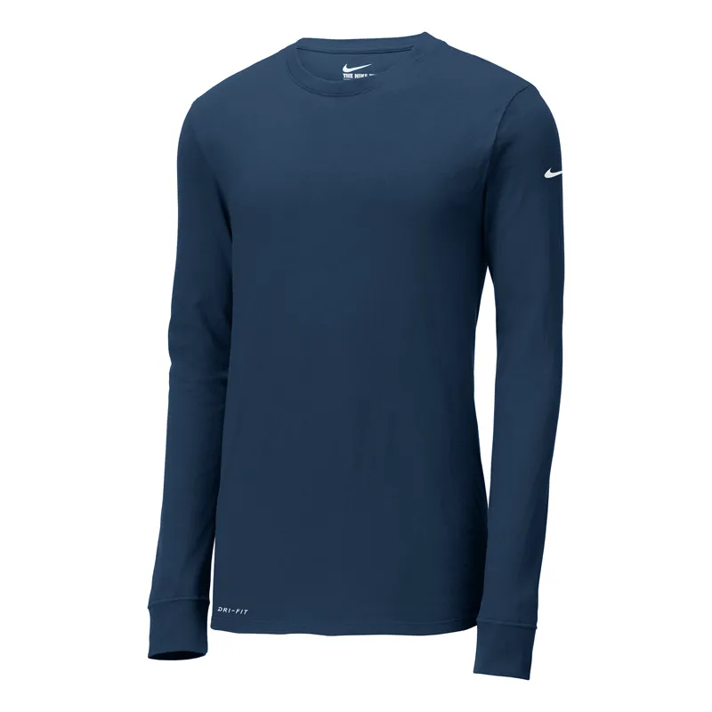 Nike Dri-FIT Long Sleeve Cotton/Poly Tee