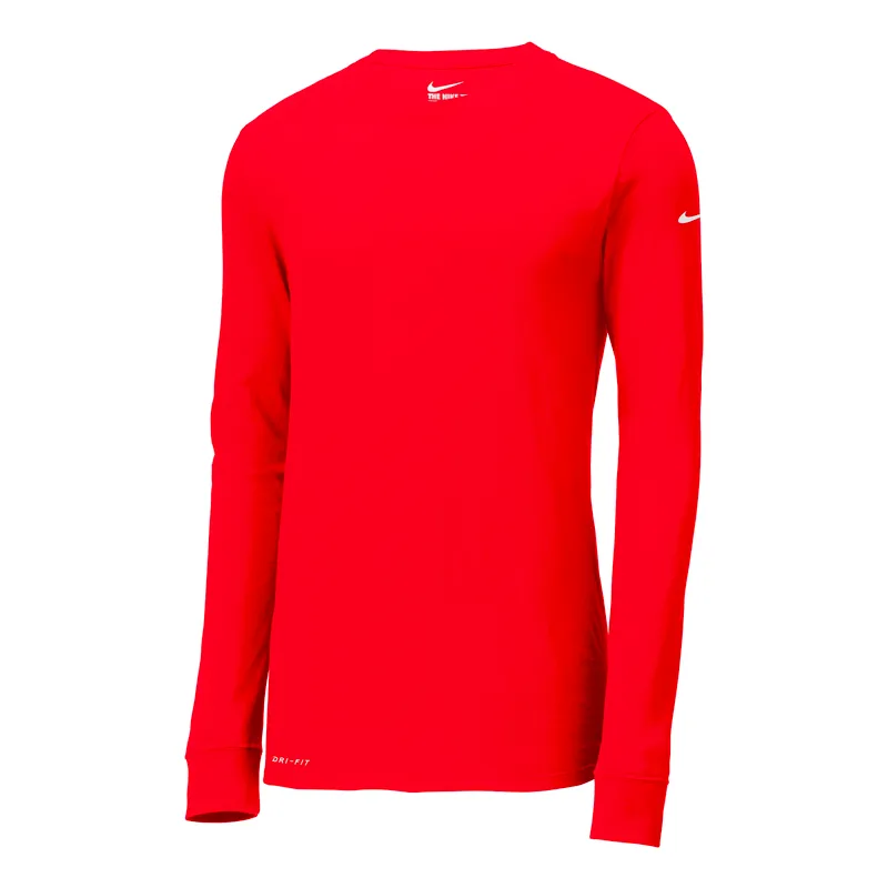 Nike Dri-FIT Long Sleeve Cotton/Poly Tee