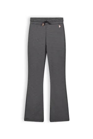 NoBell Sady girls flared pied de poule pants navy