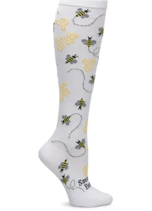 Nurse Mates Compression Sock - Save the Bees