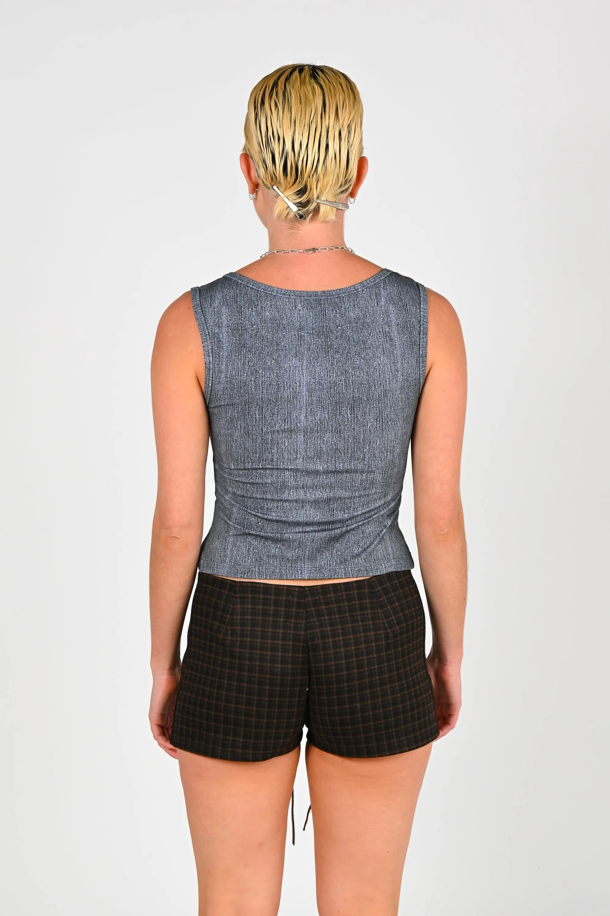 Olivia Rowan 'Rini' Tank Top in Grey