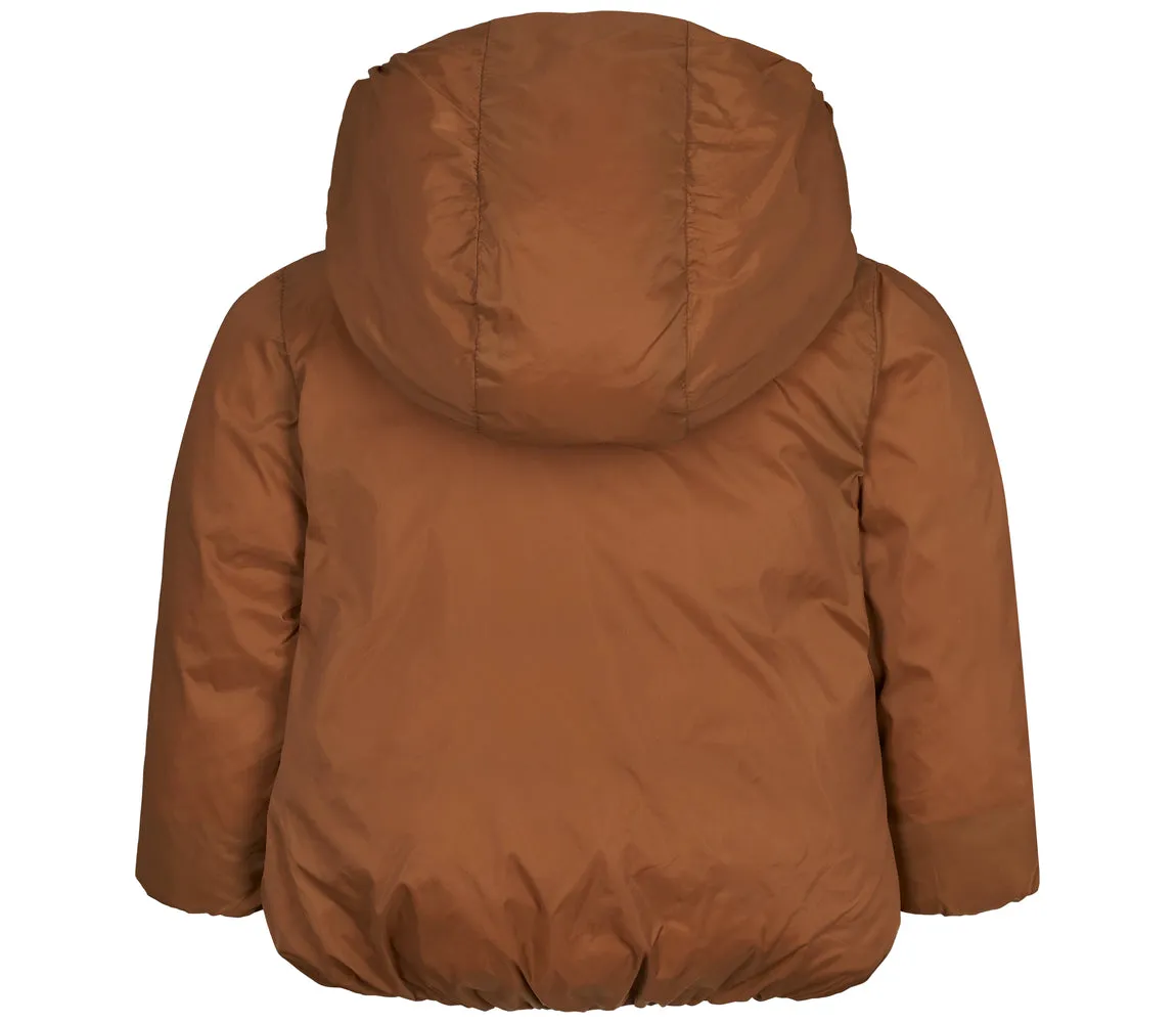 Omari Jacket, Puffer Jacket - Dark Fudge