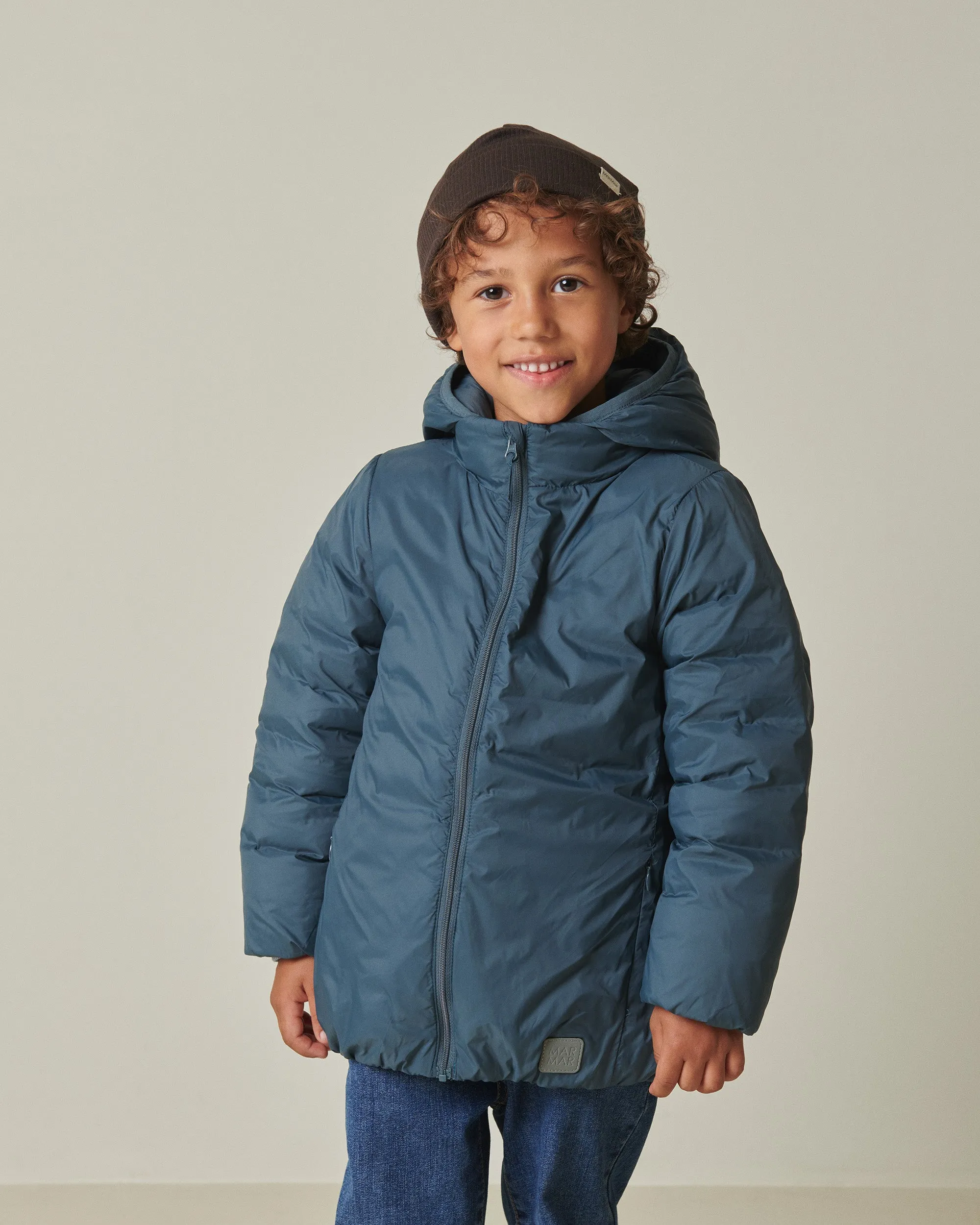 Ordell Jacket, Puffer Jacket - Shaded Blue