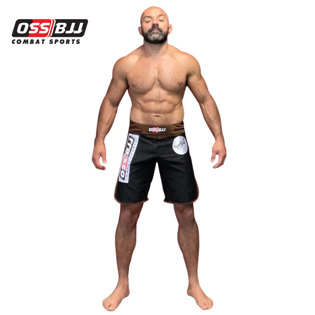 OSS Shorts - BJJ NoGi, MMA, Fight Grappling, Kick Boxing, Cage Fighting - Grading Options - PRE ORDER - BACK IN STOCK APRIL 2023