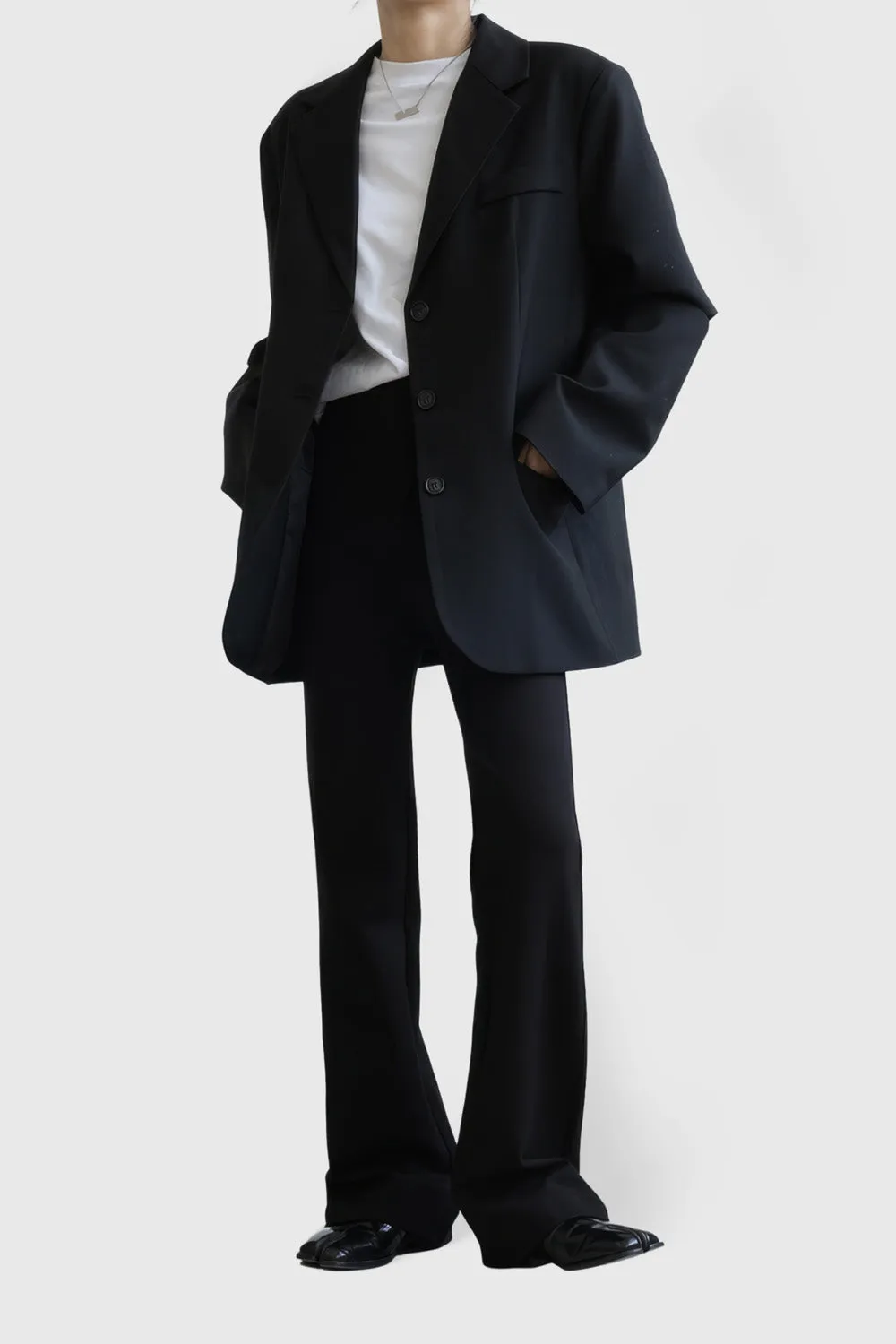 Oversized Blazer - Black
