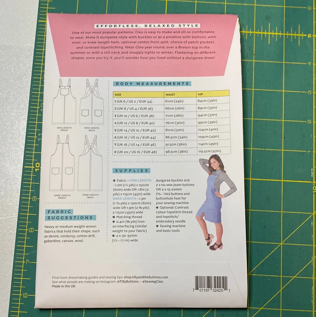 Pattern - Tilly and the Buttons - CLEO (paper pattern)