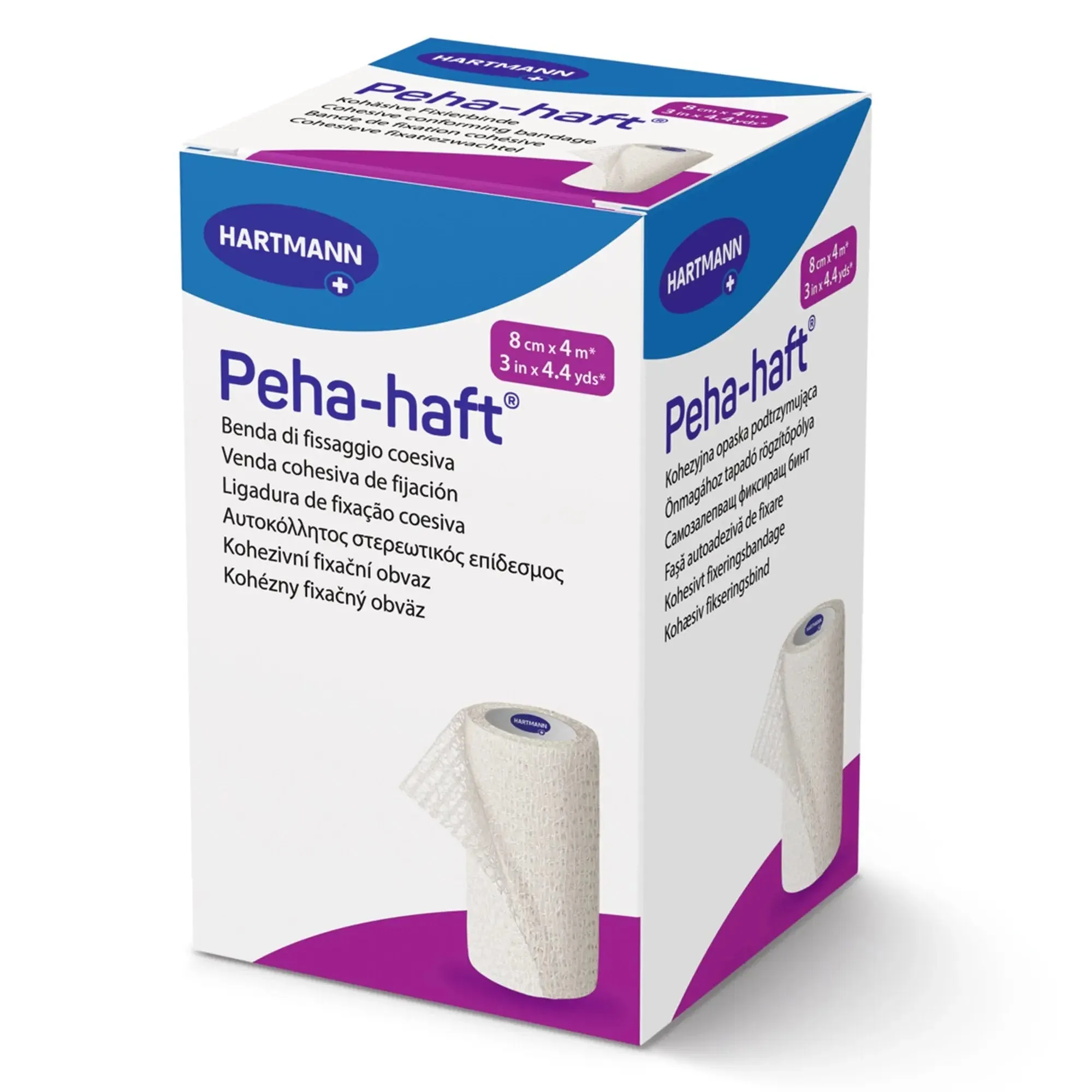 Peha-haft® Self-adherent Closure Absorbent Cohesive Bandage, 3 Inch x 4-1/2 Yard