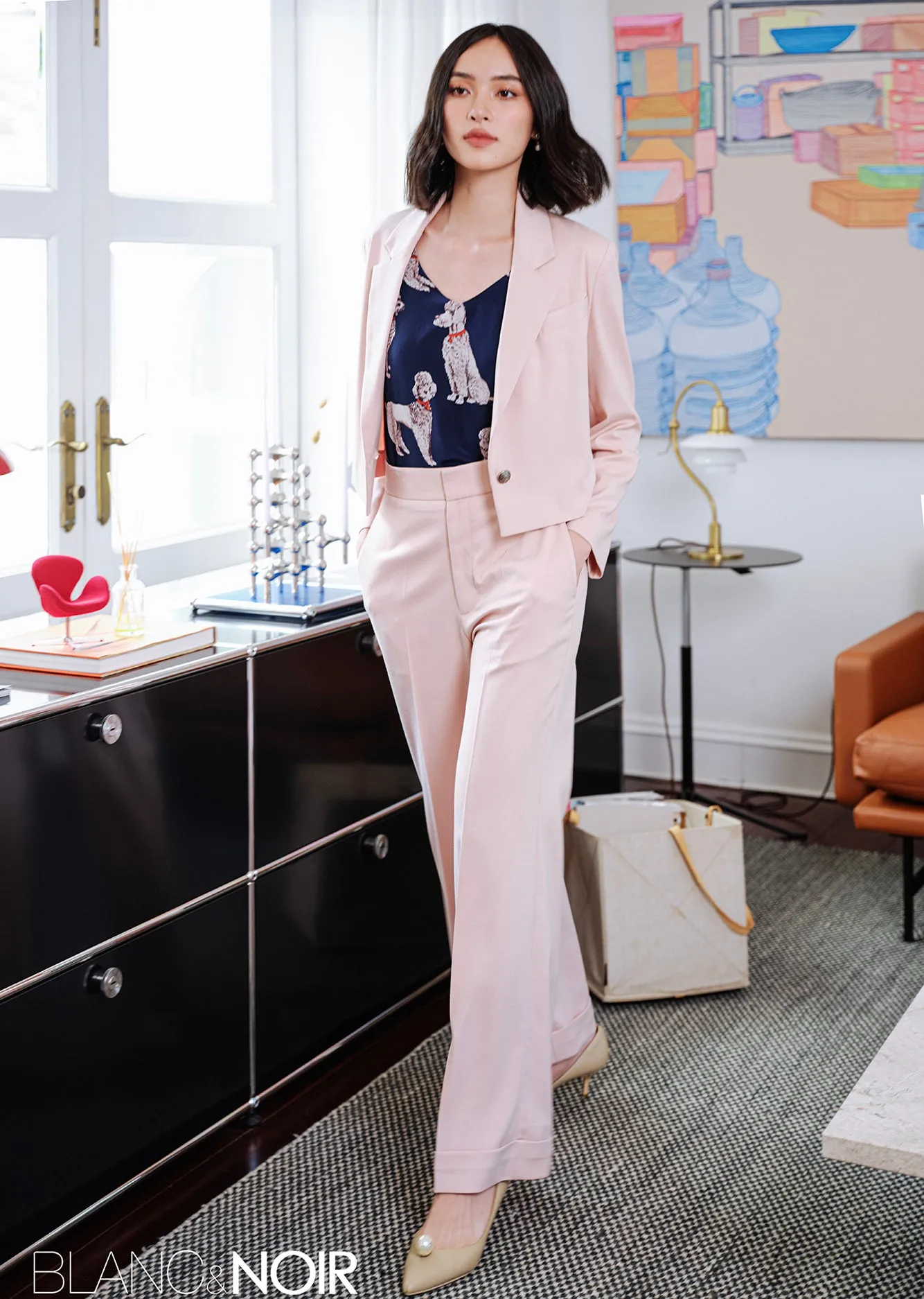 Pink Wide Leg Pant