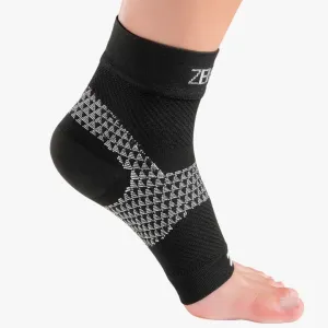 PLANTAR FASCIITIS COMPRESSION SLEEVE - BLACK - M