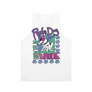 "Rude Dog and the Dweebs Unisex Retro Tank Top"