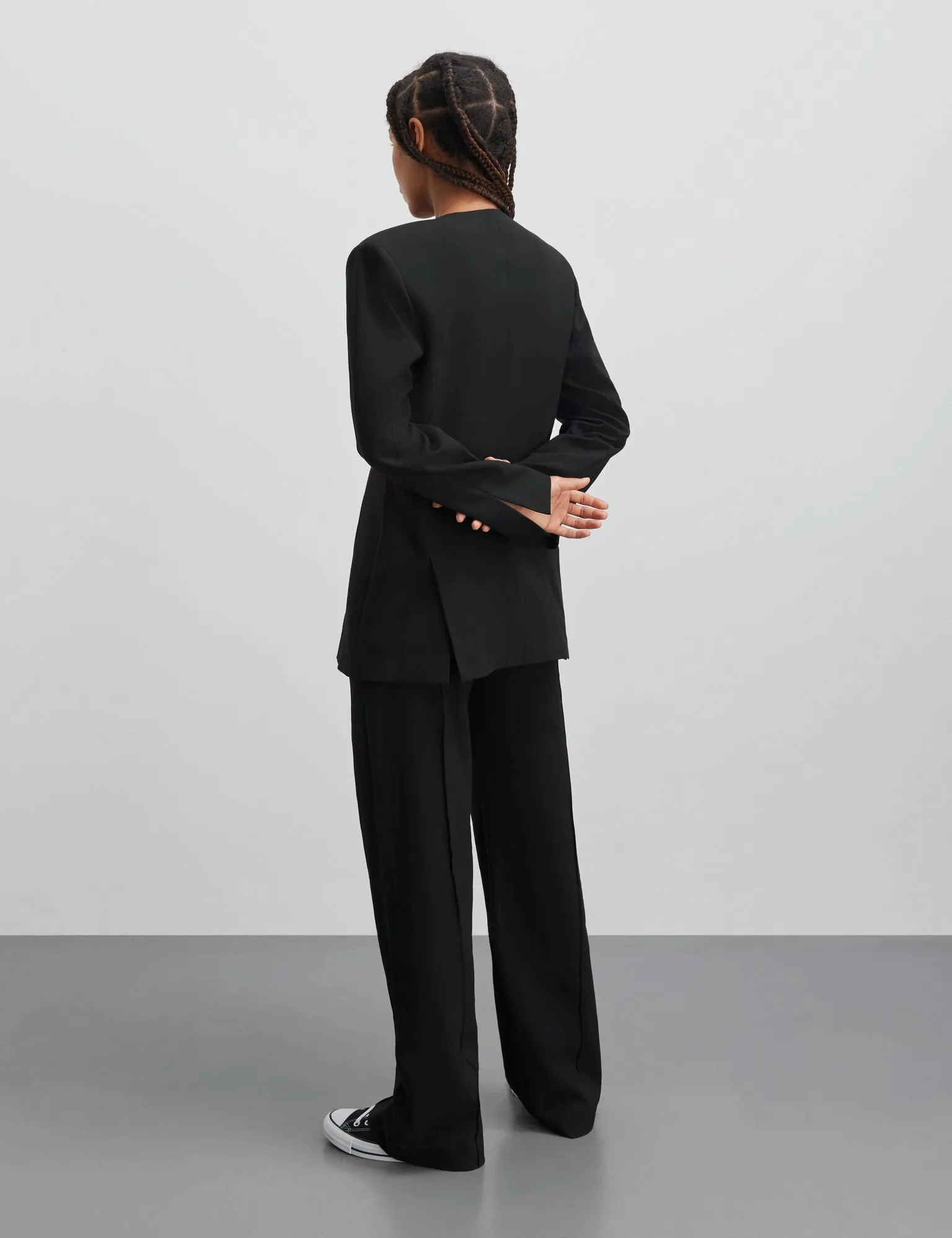 Recycled Sportina Fusia Blazer, Black