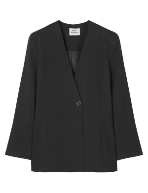 Recycled Sportina Fusia Blazer, Black