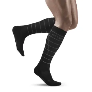 Reflective Tall Compression Socks Men's