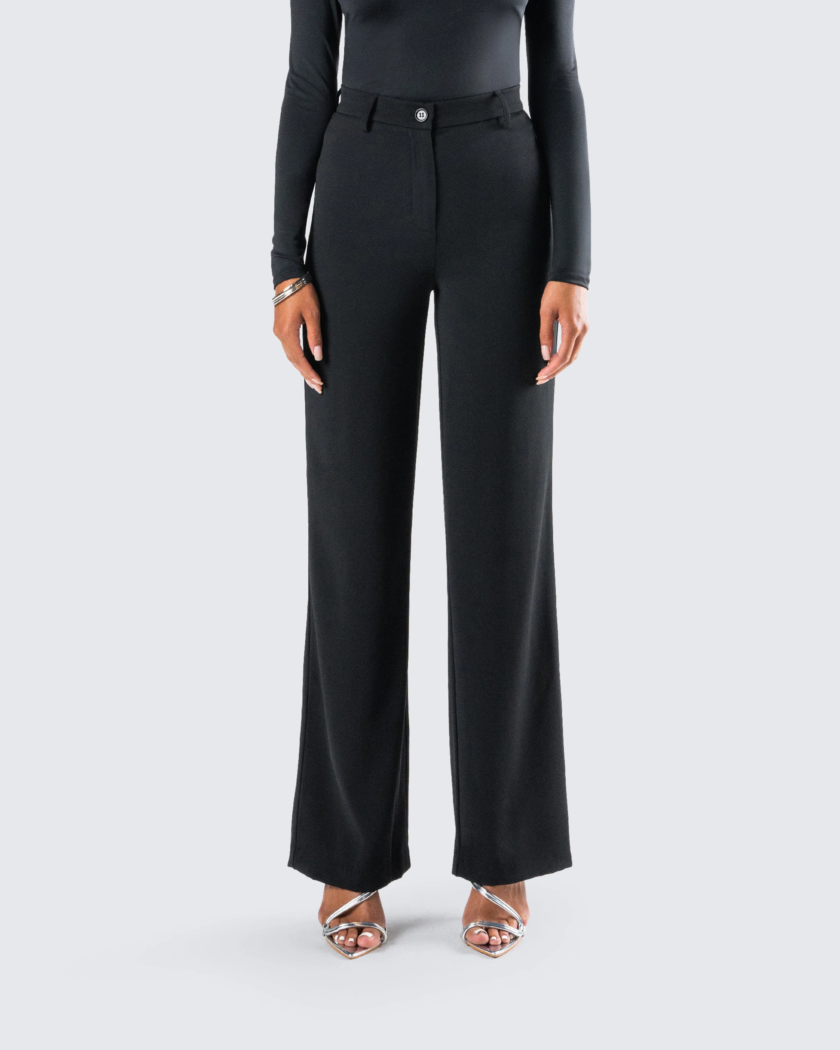 Roberta Black High Rise Pant