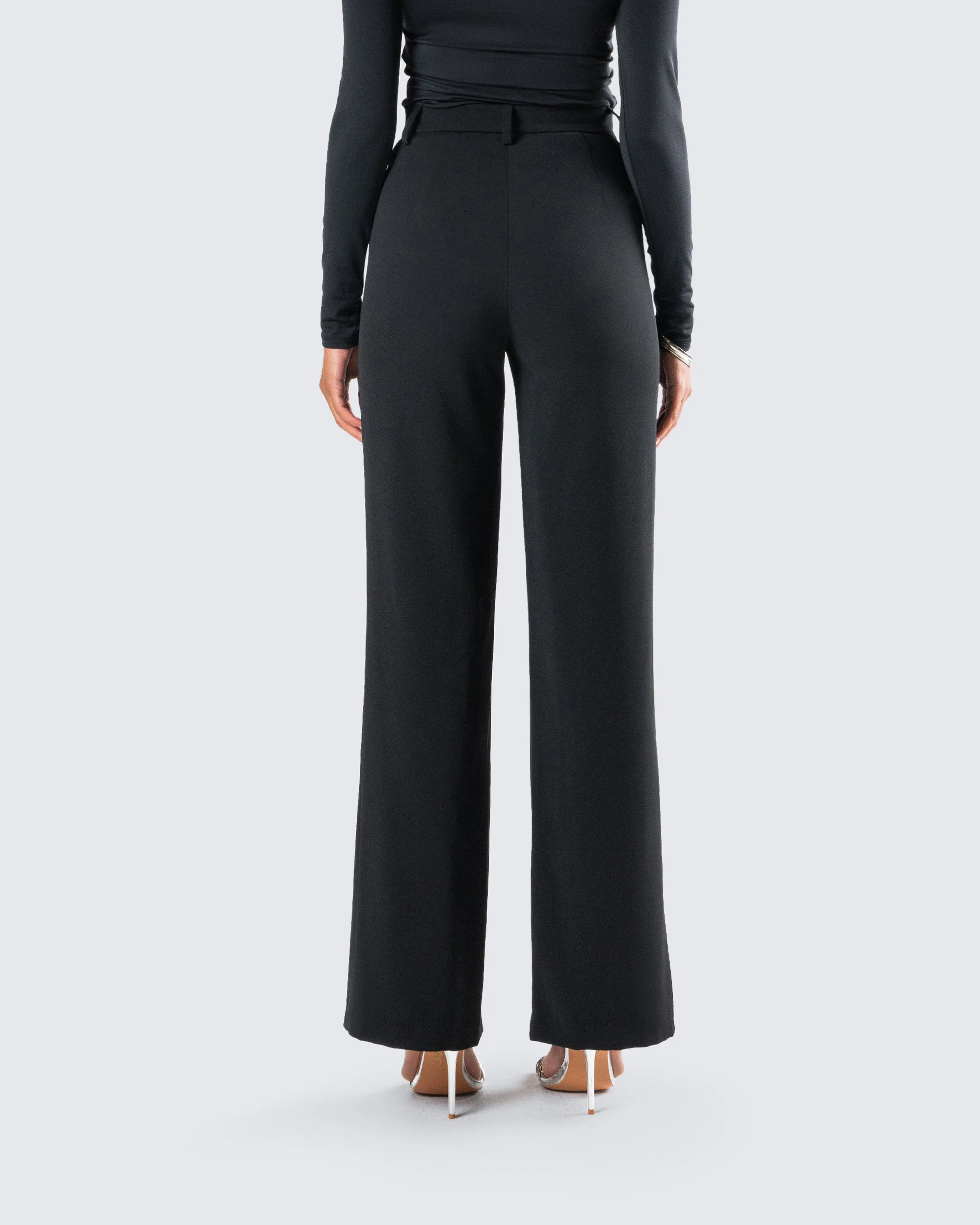 Roberta Black High Rise Pant