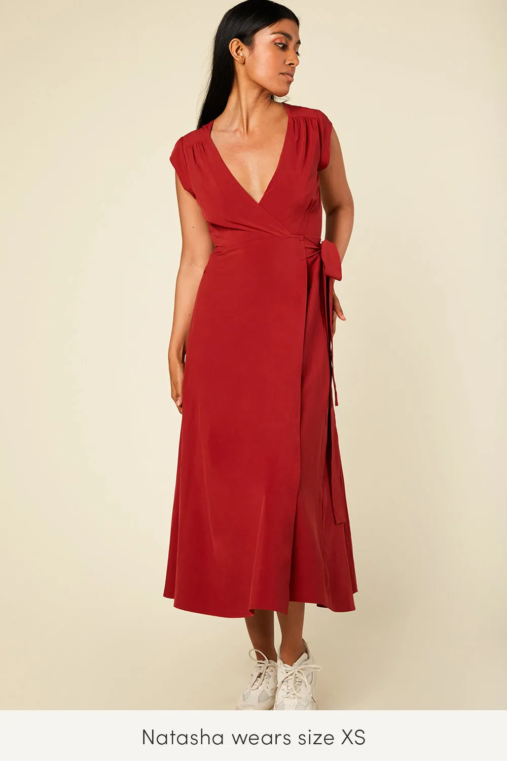 Roma Reversible Wrap Dress