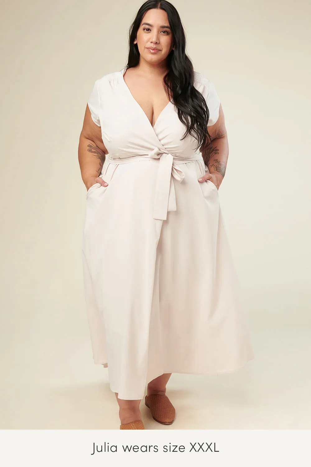 Roma Reversible Wrap Dress