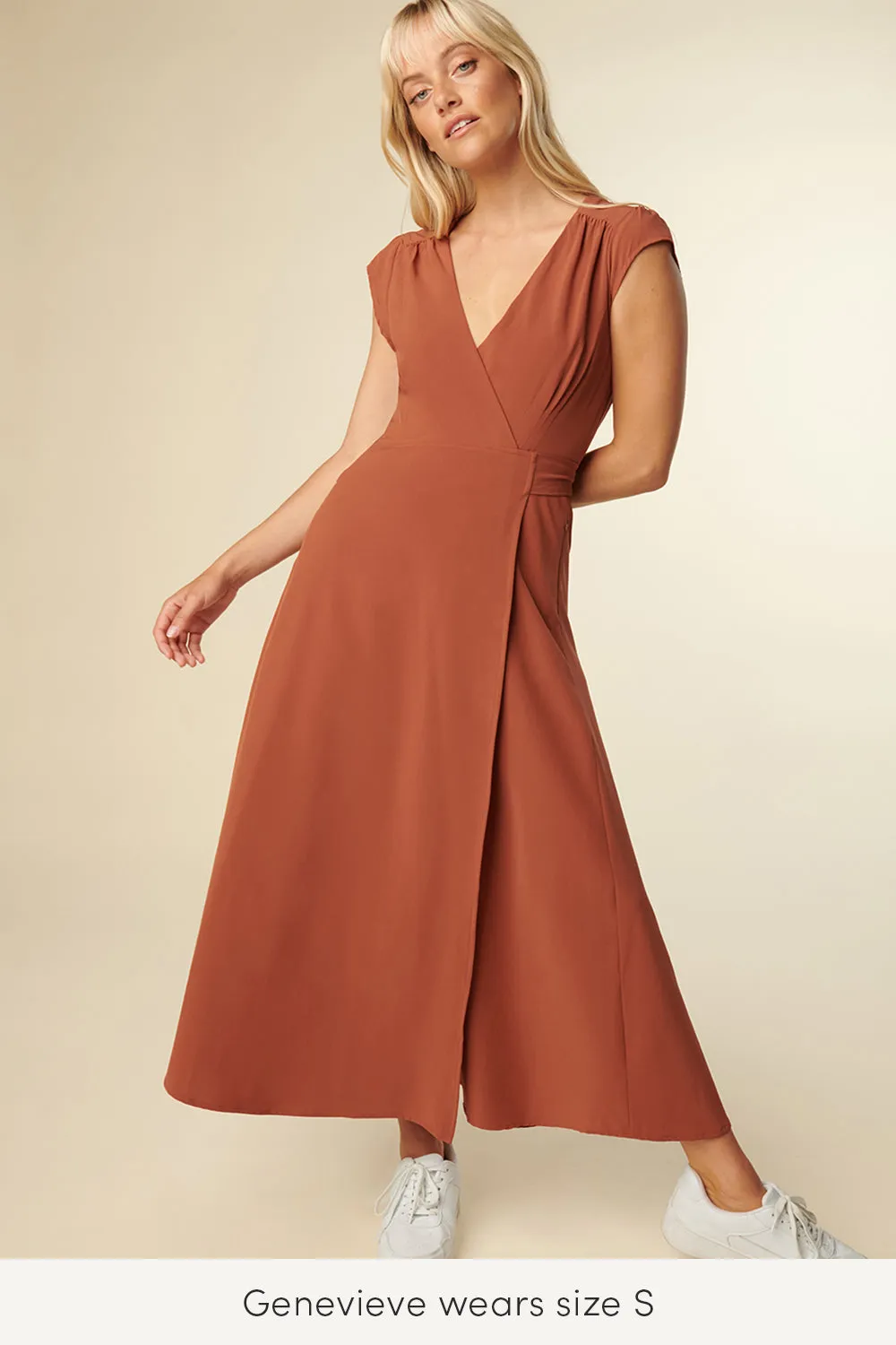 Roma Reversible Wrap Dress