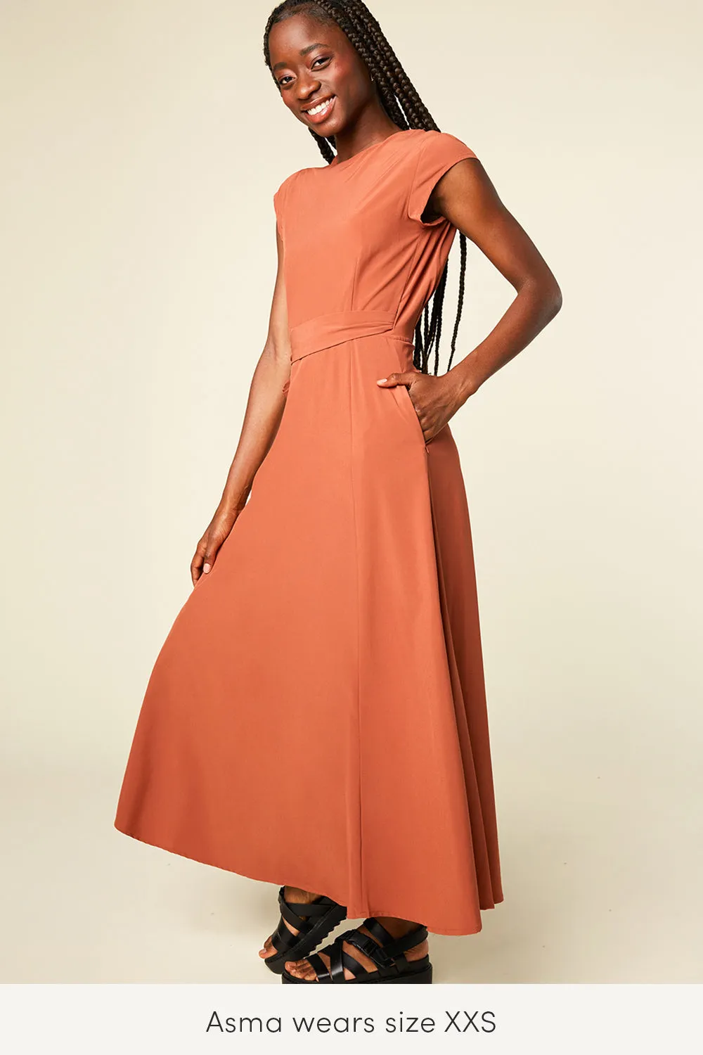 Roma Reversible Wrap Dress
