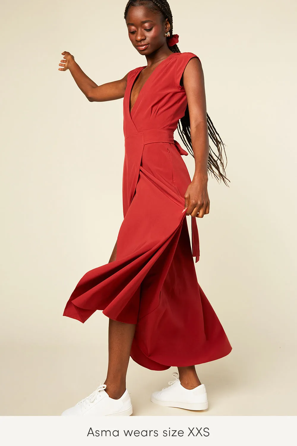 Roma Reversible Wrap Dress