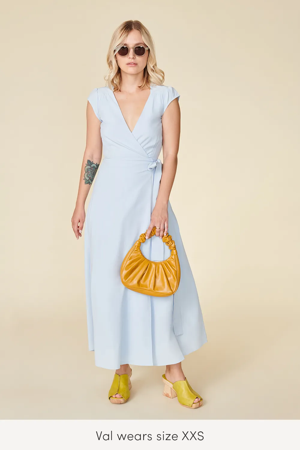Roma Reversible Wrap Dress