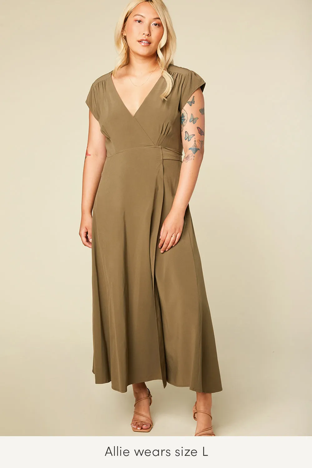 Roma Reversible Wrap Dress