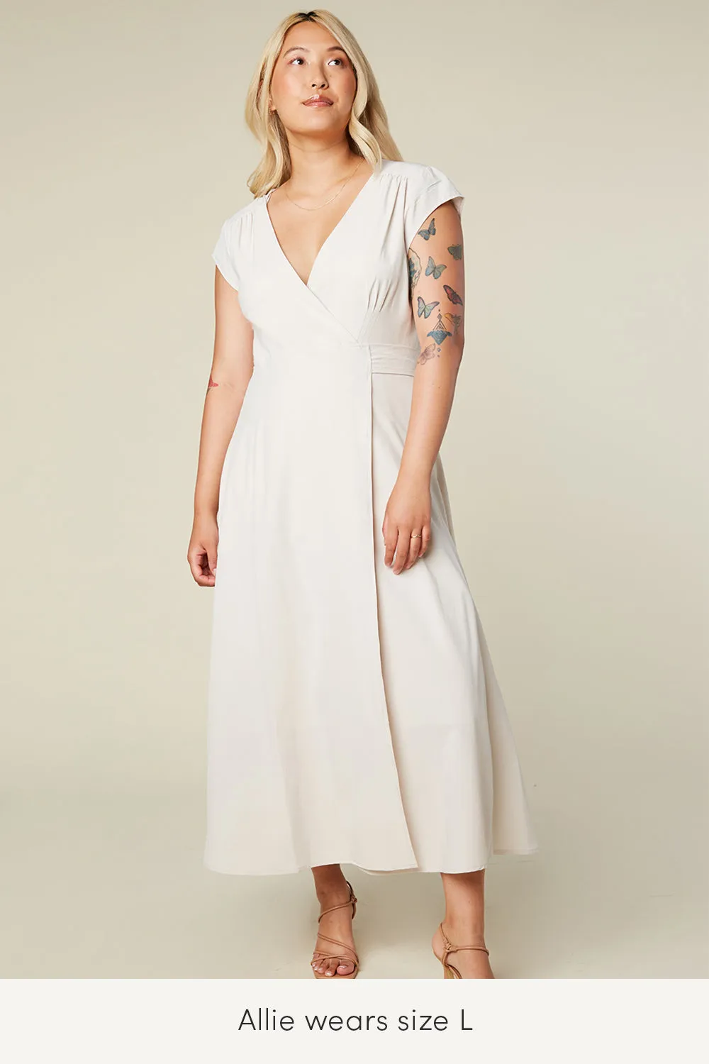 Roma Reversible Wrap Dress