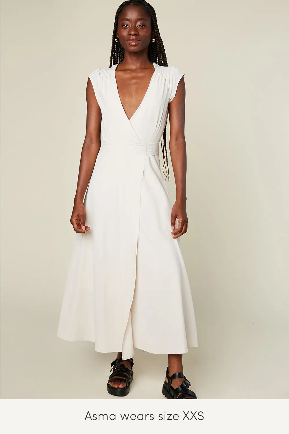 Roma Reversible Wrap Dress