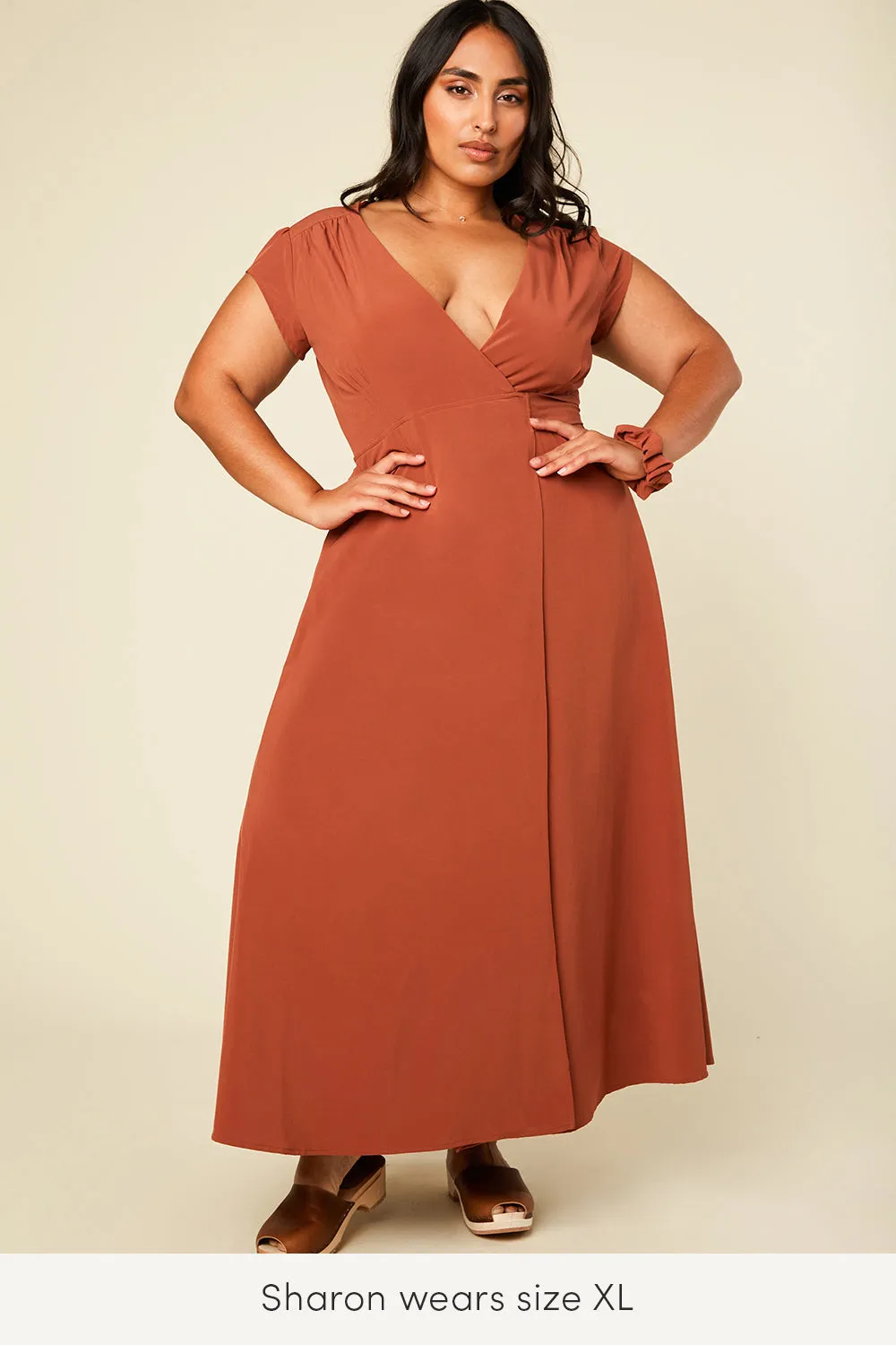 Roma Reversible Wrap Dress