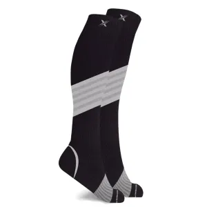 RUN  ULTRA V-STRIPED REFLECTIVE - ATHELTIC GRADE COMPRESSION SOCKS
