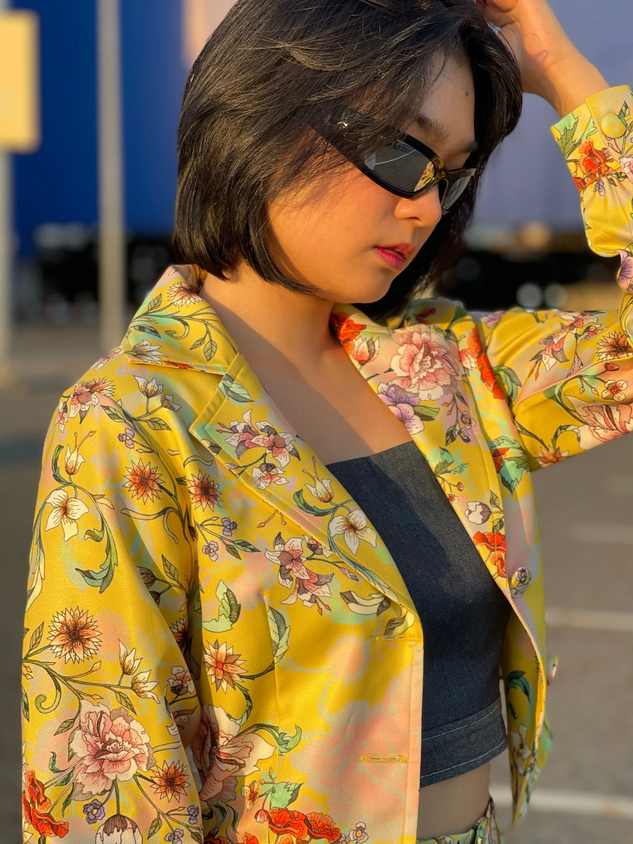 SAAMU LH Cropped Blazer