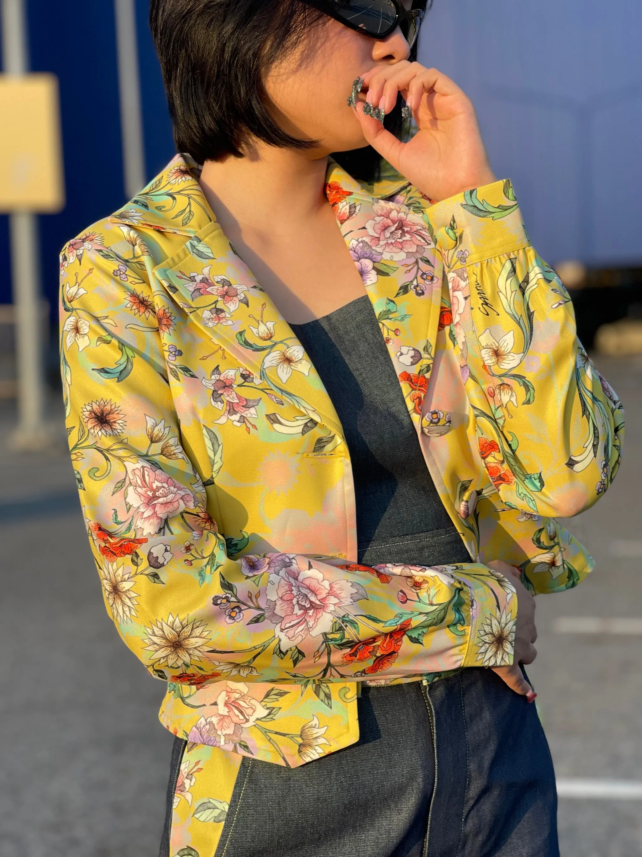 SAAMU LH Cropped Blazer