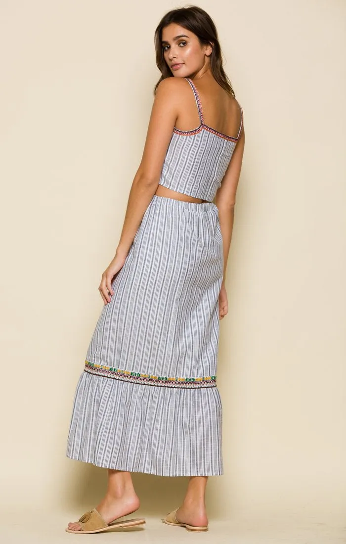 SAILOR MAXI SKIRT