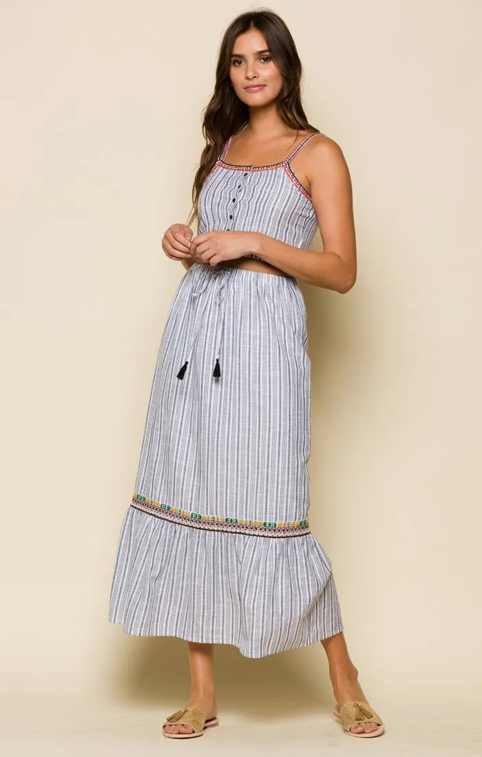 SAILOR MAXI SKIRT
