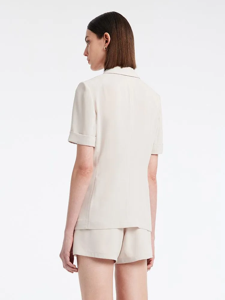 Short Sleeve Blazer Suit (Blazer Short)