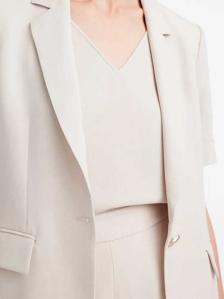 Short Sleeve Blazer Suit (Blazer Short)