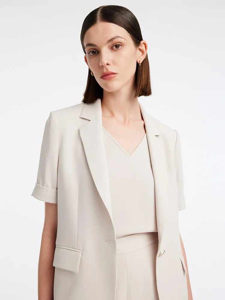 Short Sleeve Blazer Suit (Blazer Short)