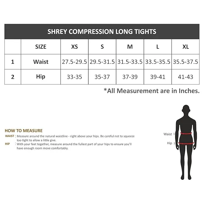 Shrey 1760 Intense Compressions Tights