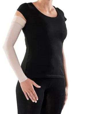 SIGVARIS Advance Armsleeve - With Optional Mittens And Sensinnov Grip Tops for Plus Sizes, classes 1 and 2 beige for Men & Women