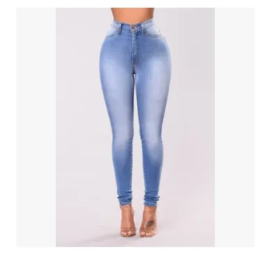 Skinny fit pencil jeans
