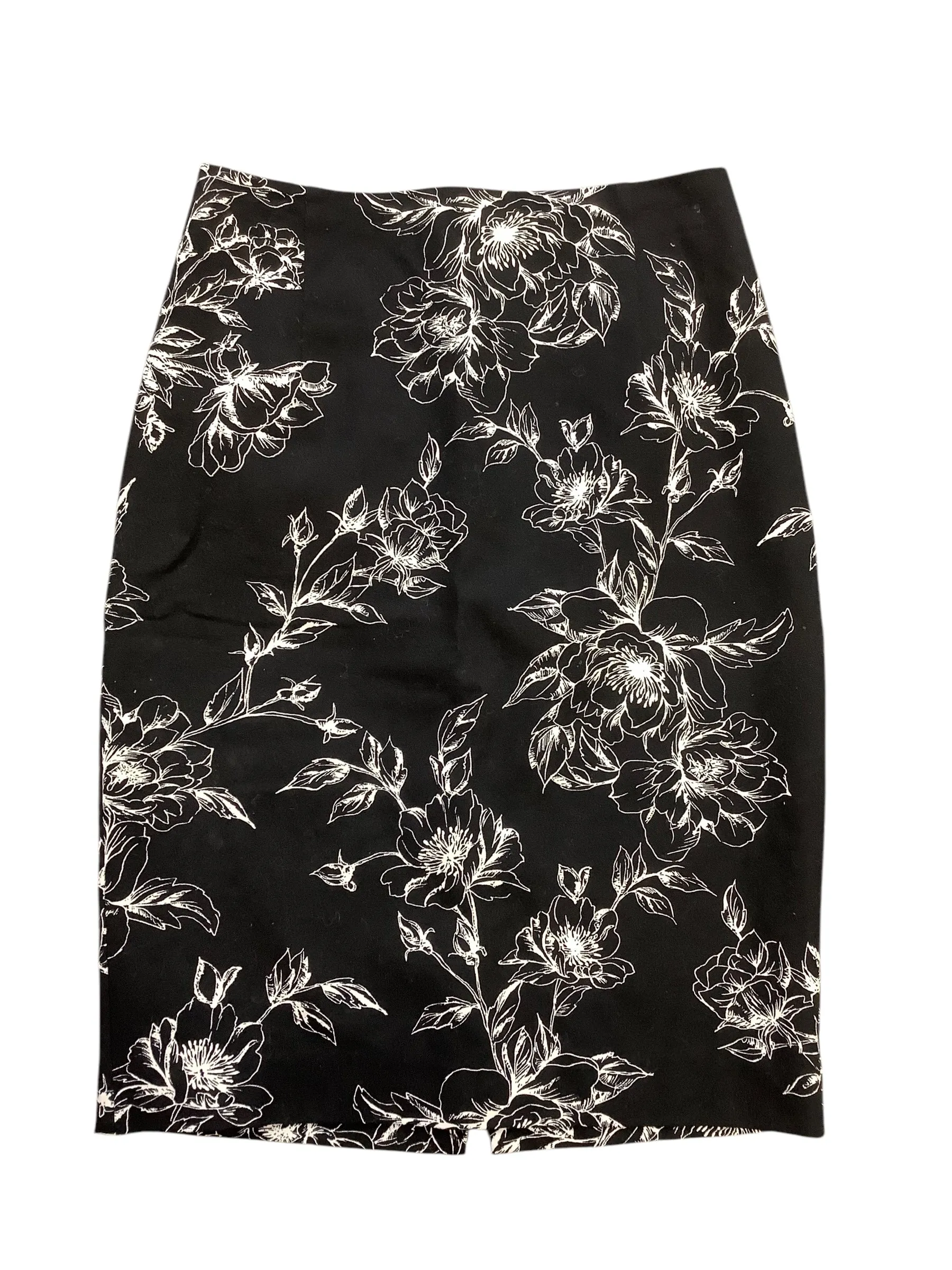 Skirt Midi By White House Black Market In Black, Size: 0