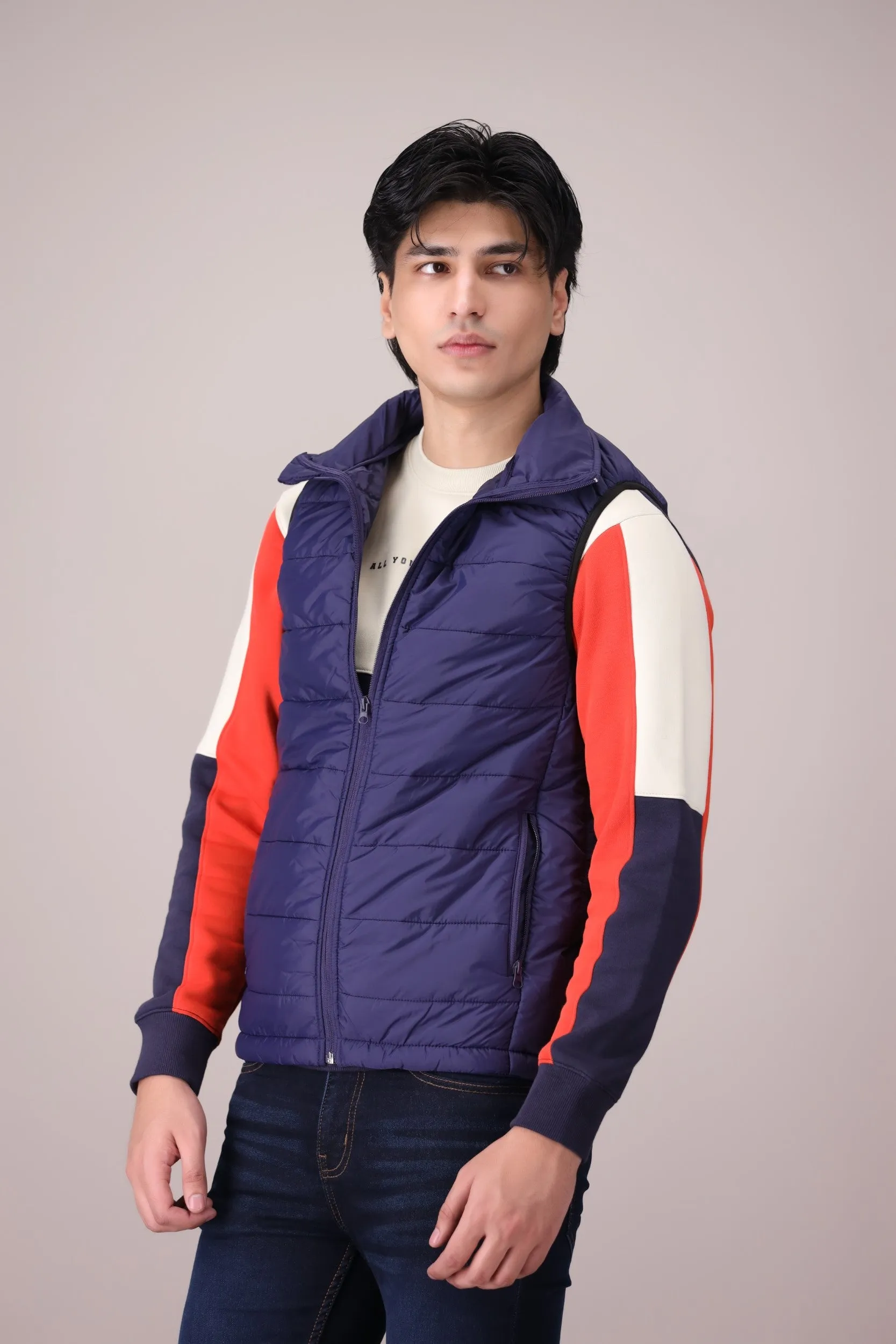 SLEEVELESS PUFFER JACKET