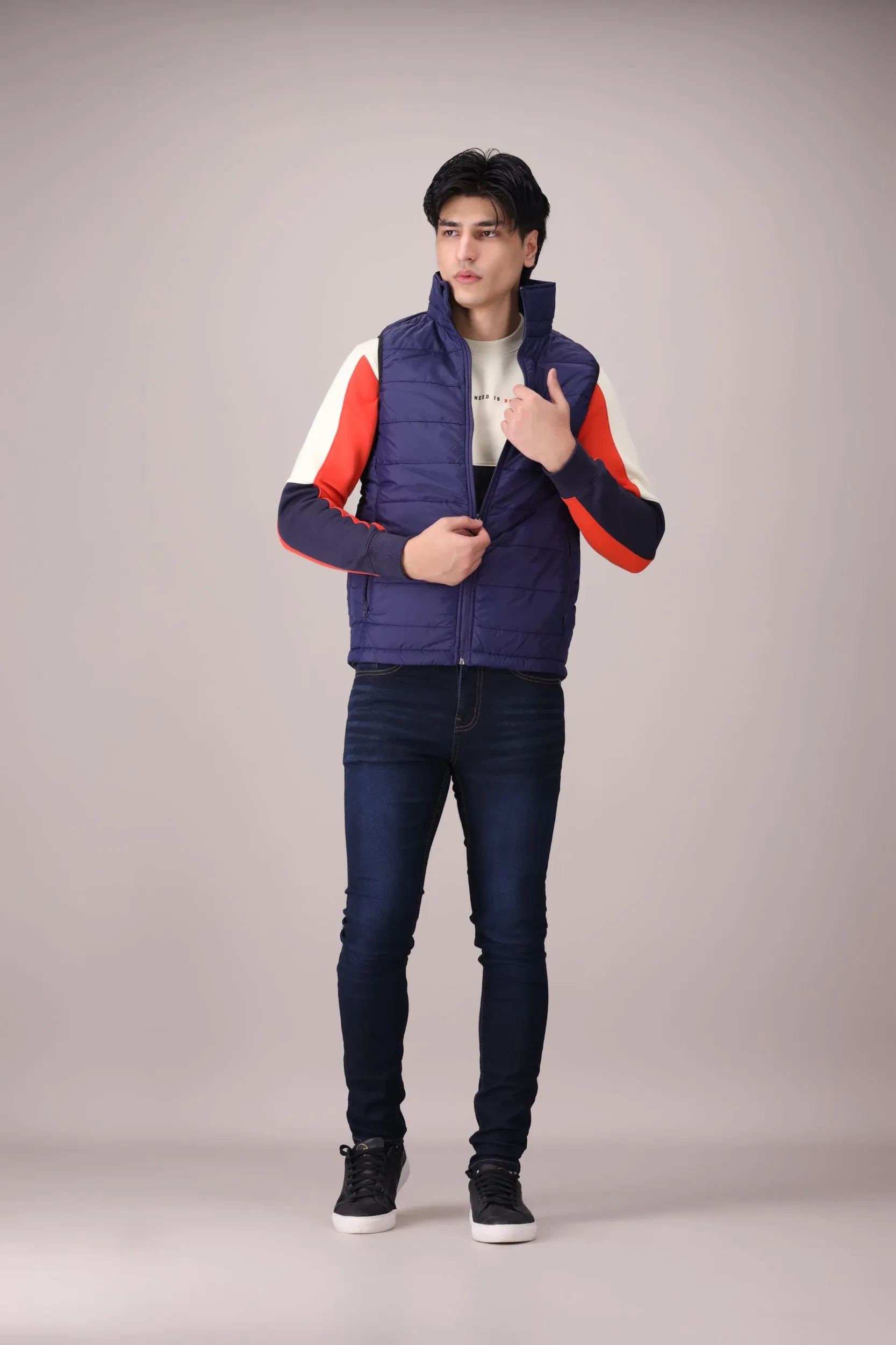 SLEEVELESS PUFFER JACKET