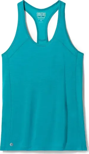 Smartwool Women&#x27;s Merino Sport Ultralite Racerback Tank Deep Lake | Buy Smartwool Women&#x27;s Merino Sport Ultralite Racerback Tank Deep Lake here | Outnorth