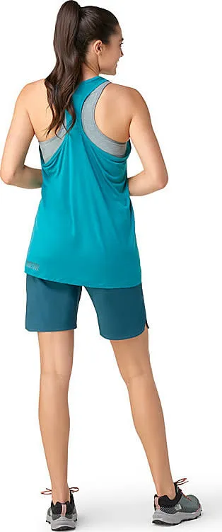 Smartwool Women&#x27;s Merino Sport Ultralite Racerback Tank Deep Lake | Buy Smartwool Women&#x27;s Merino Sport Ultralite Racerback Tank Deep Lake here | Outnorth