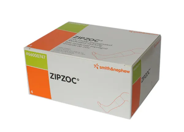 Smith & Nephew 66000748 Zipzoc Medicated Stocking Dressing 82cm x 14cm