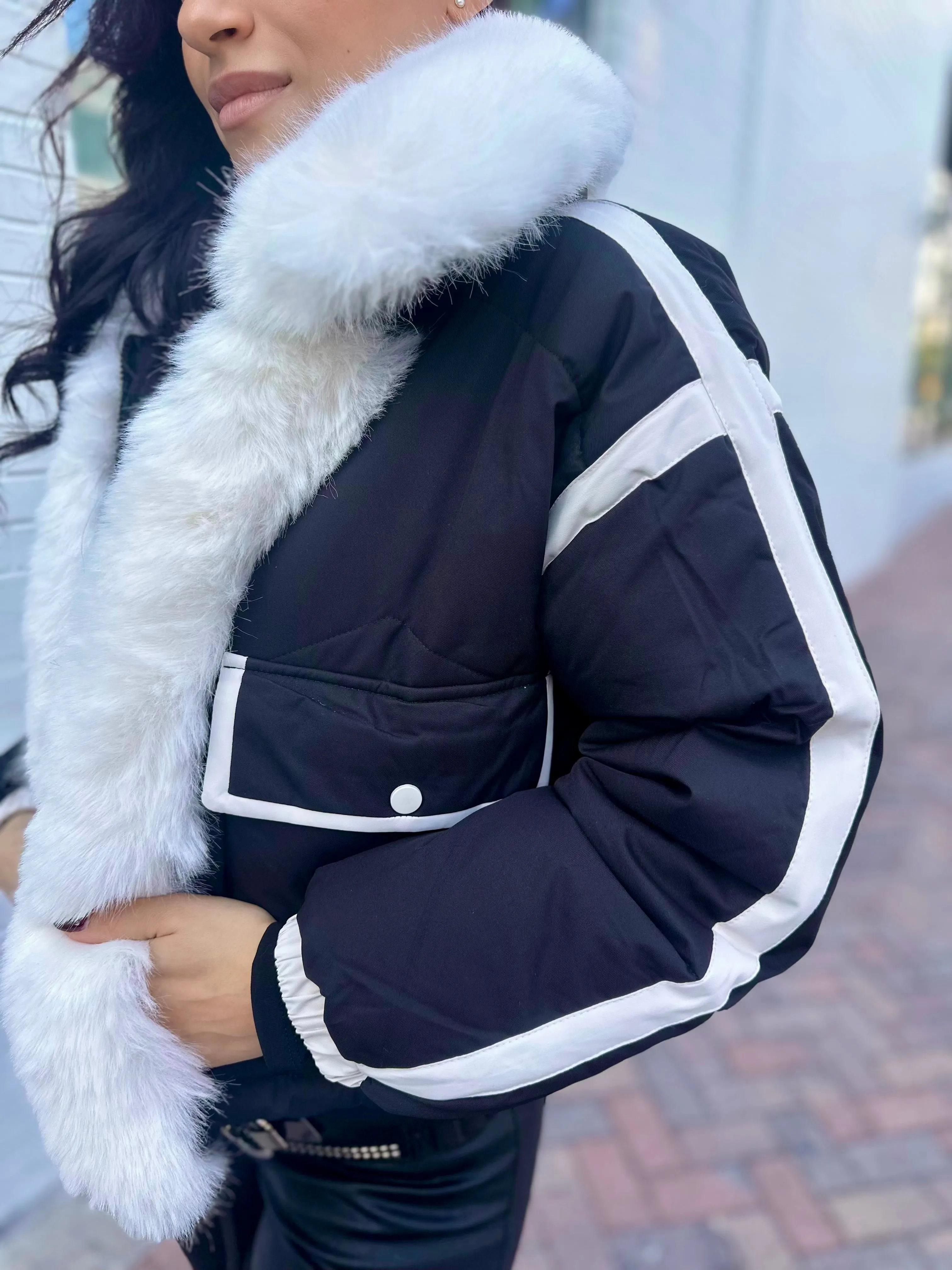 Snow Bunny Faux Fur Jacket