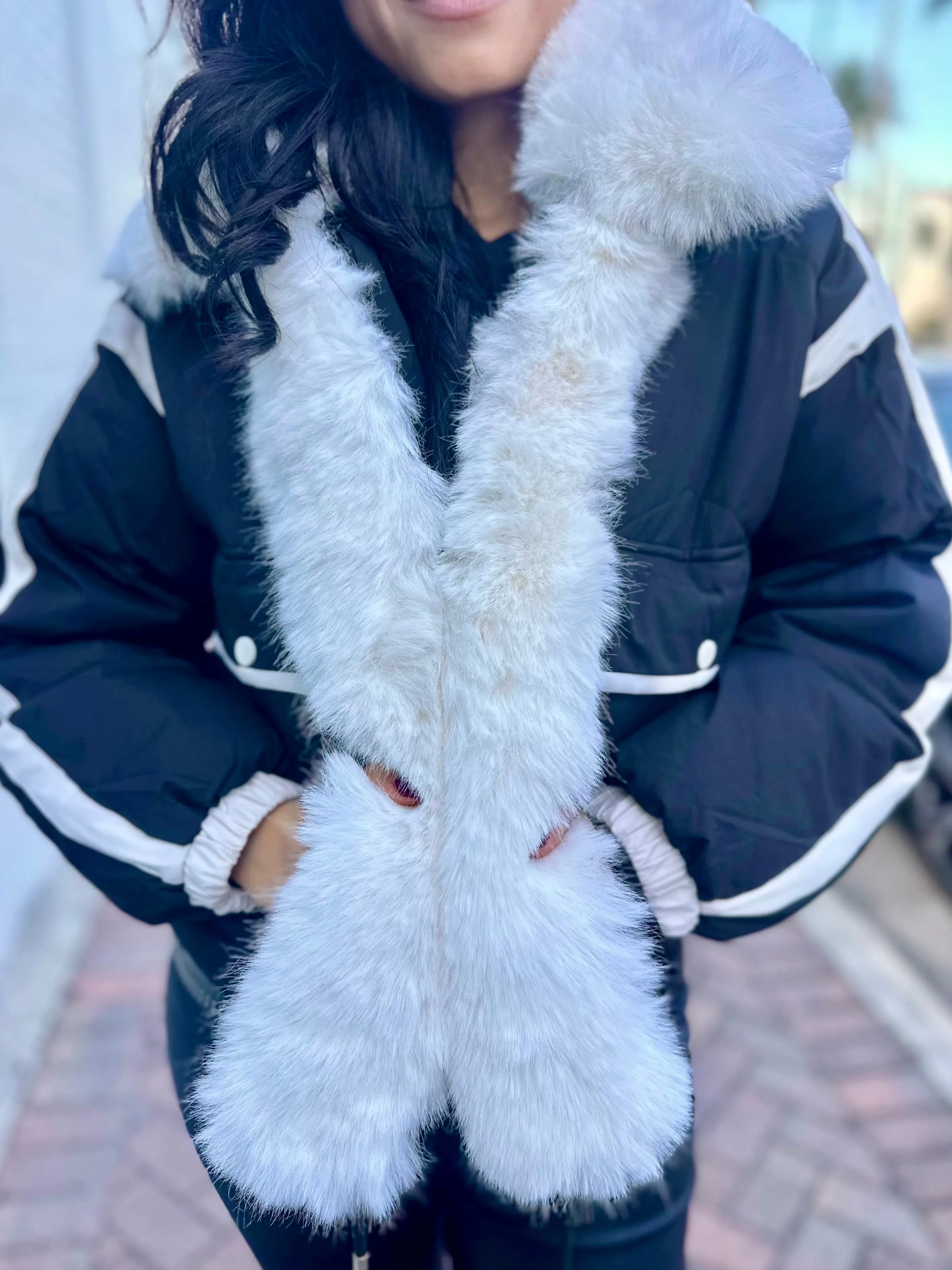 Snow Bunny Faux Fur Jacket