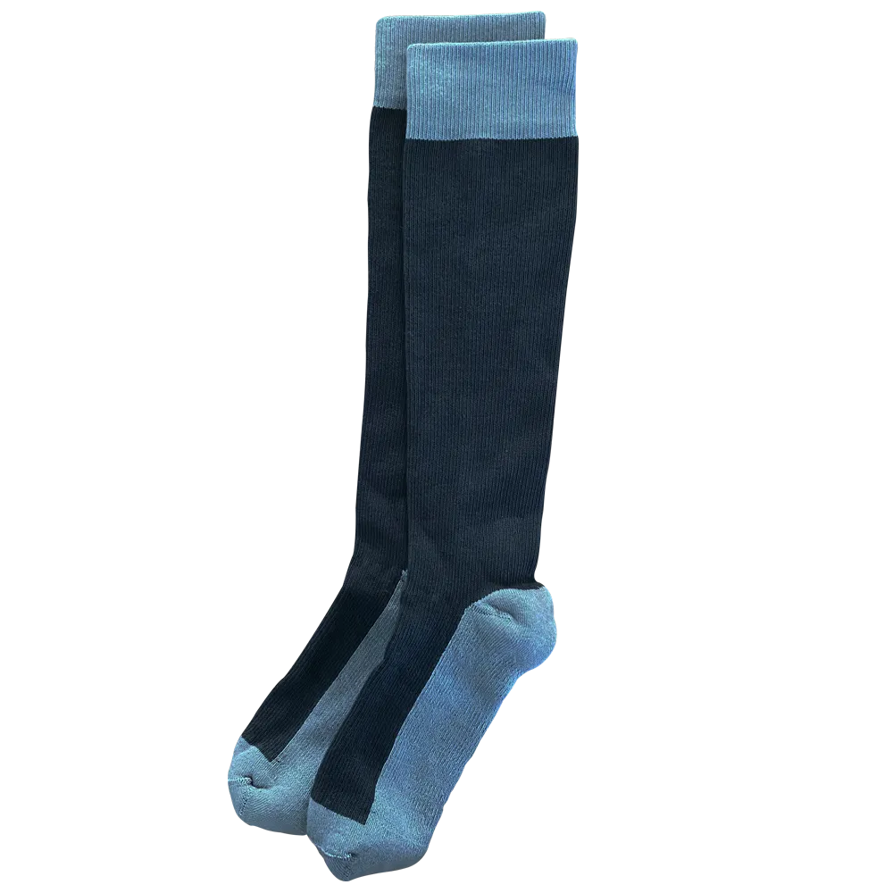 SOLIDS 3-pack of American Made 15-20mmHg OTC Compression Socks